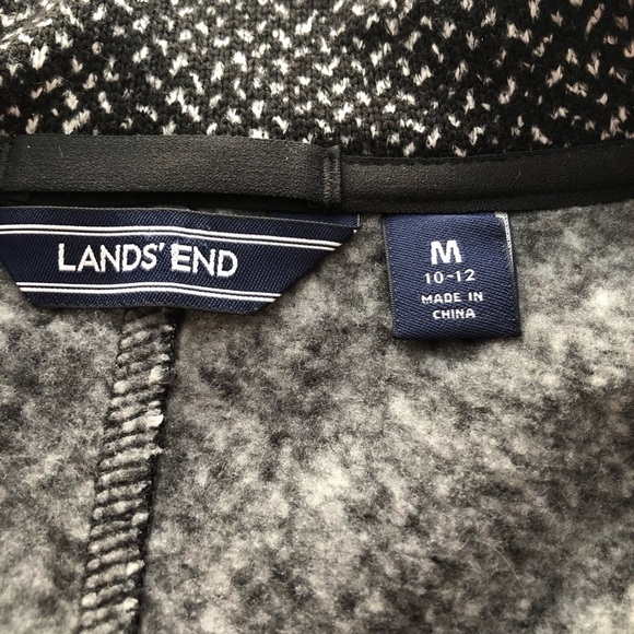 Land’s End Tweed Zipper Jacket, like new - Picture 2 of 5